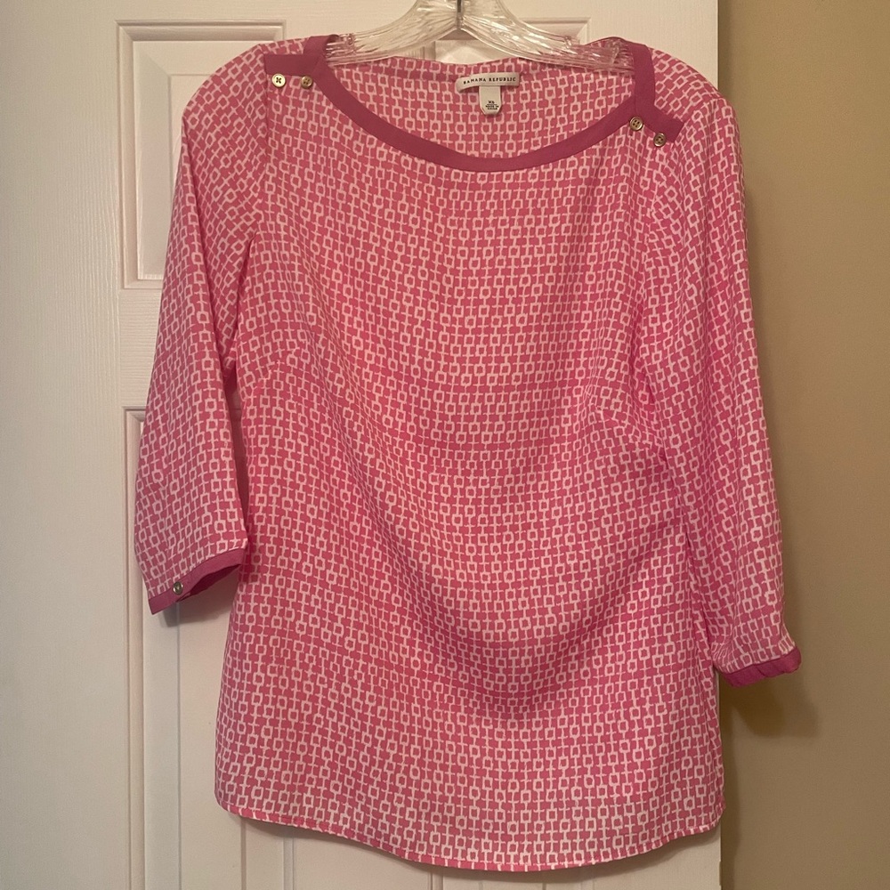Banana Republic Womens Blouse Shirt Top Sz XS